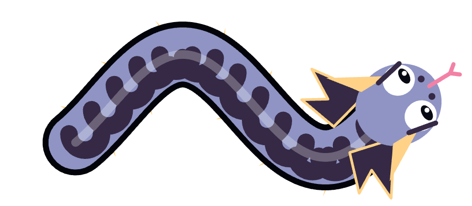Visual completo da cobrinha Draco Obsidiana, com corpo escuro e detalhes dourados
